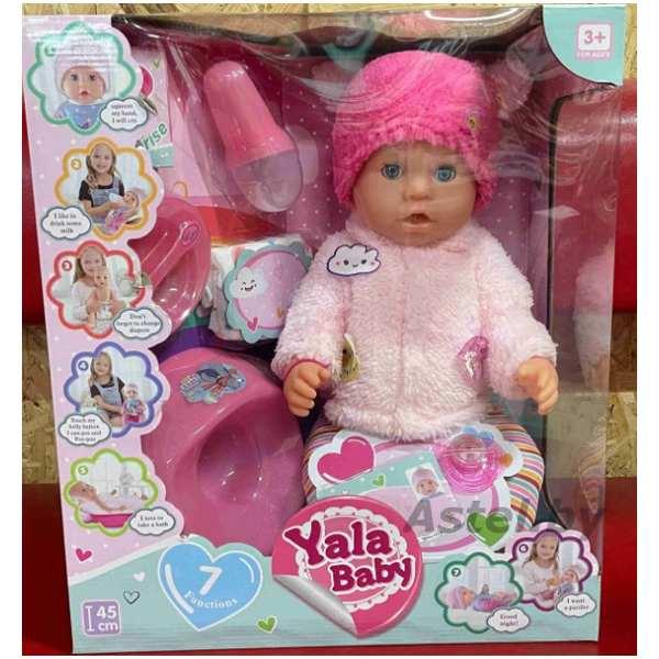 Кукла Yale baby 45 cм (Пупс Пьёт воду,писает,какает) YL2010A - фото 3 - id-p219123625