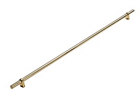 Ручка мебельная CEBI A1260 800 мм SMOOTH (гладкая) цвет MP11 глянцевое золото
