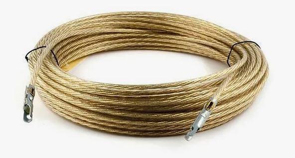Трос таможенный d-6, 18 метров,  Польша Bozamet