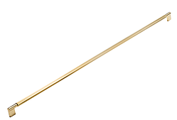 Ручка мебельная CEBI A1243 896 мм STRIPED (в полоску) цвет MP11 глянцевое золото
