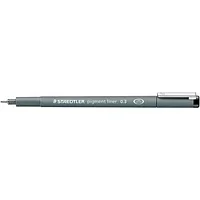 Ручка капиллярная STAEDTLER pigment liner 308, 0.3мм,цвет черный, корпус полипропилен