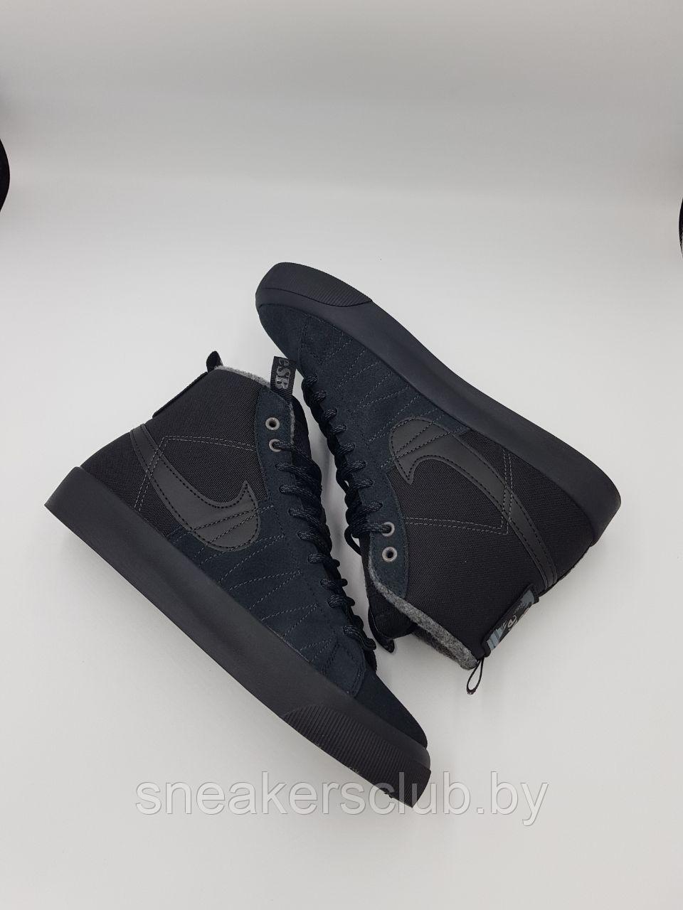 Кеды мужские демисезон Nike SB Zoom Blazer Mid PRM - фото 4 - id-p219138580