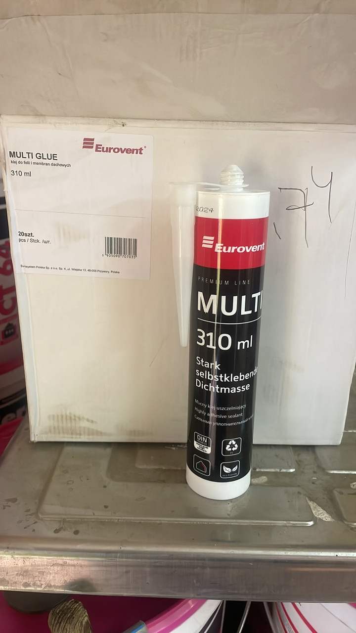 Клей универсальный Eurovent® MULTI 310 мл -10°C до + 40°C.