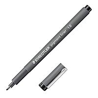 Ручка капиллярная STAEDTLER pigment liner 308, 1мм,цвет черный, корпус полипропилен