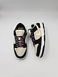 Кроссовки женские/ Nike Dunk Low LX Black Coconut Milk/ повседневные / демисезонные, фото 5