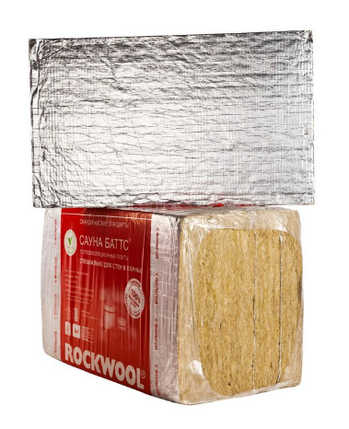 Теплоизоляция Сауна Баттс 50/600/1000 (40 плотн./4,8 м2) ROCKWOOL, фото 2