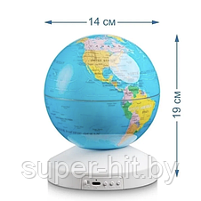 Ночник-проектор звездного неба Глобус Globe Projection , детский светильник ( 20 мелодий, 12 сменных картинок), фото 2