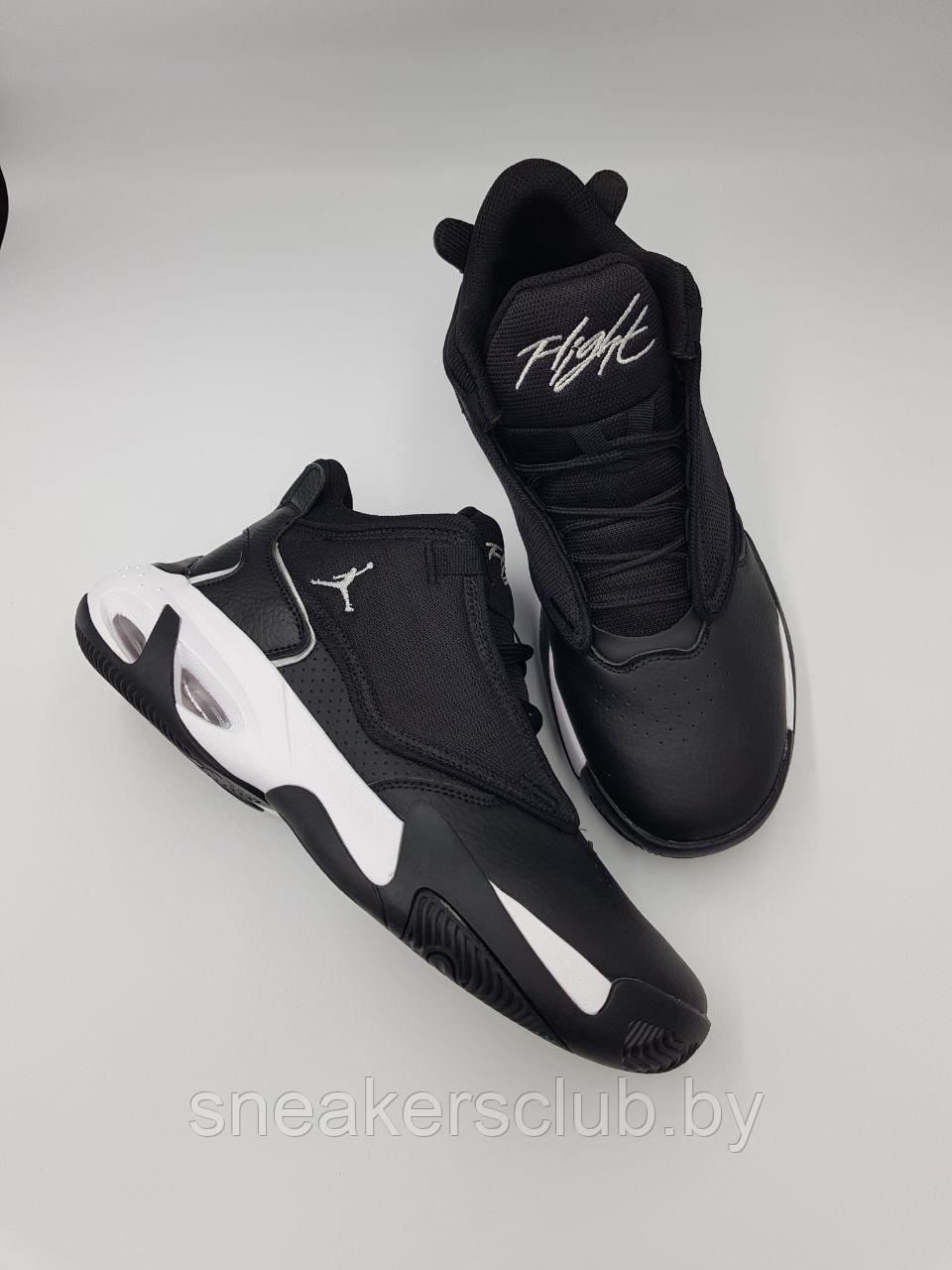 Кроссовки черные мужские Nike Jordan MAX Aura 4 / демисезонные / повседневные - фото 4 - id-p219158558