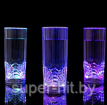 Светящийся стакан с цветной Led подсветкой дна COLOR CUP, фото 3