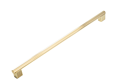 Ручка мебельная CEBI A1240 480 мм STRIPED (в полоску) цвет MP11 глянцевое золото