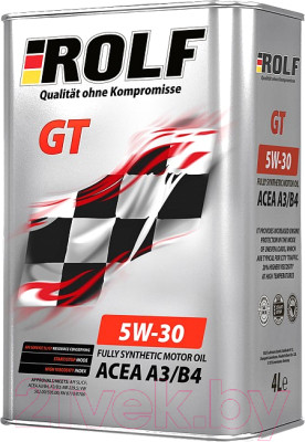 Моторное масло Rolf GT SAE 5W30 A3/B4 / 322620 - фото 1 - id-p213665676