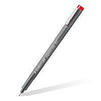 Ручка капиллярная STAEDTLER pigment liner 308-03, 0.3мм,цвет красный, корпус полипропилен