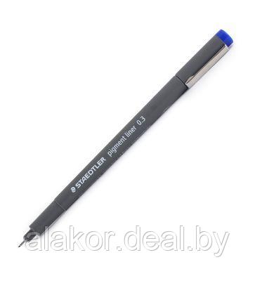 Ручка капиллярная STAEDTLER pigment liner 308-03, 0.3мм,цвет синий, корпус полипропилен - фото 1 - id-p219178573