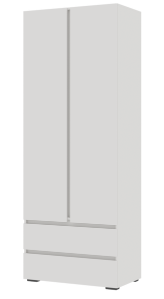 Шкаф 2х створчатый Хелен ШК-01 - Белый (Стендмебель) - фото 1 - id-p219179752