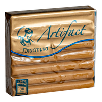 Пластика Artifact (448) цвет охра золотистая (осенняя коллекция) 50 гр.