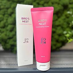 Пенка для умывания с экстрактом ласточкиного гнезда J:ON Bird's Nest Cleansing Foam (100мл)