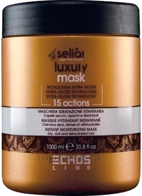 Маска для волос Echos Line Seliar Luxury 15 Actions мгновенное увлажнение - фото 1 - id-p219184783