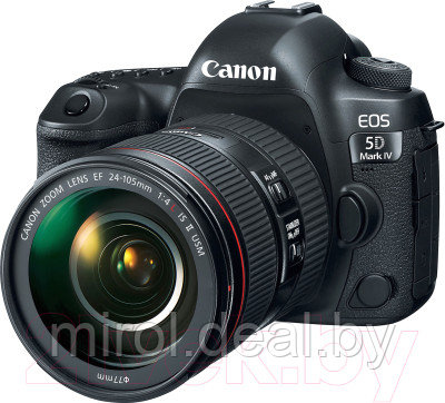 Зеркальный фотоаппарат Canon EOS 5D Mark IV EF 24-105 f/4L IS II USM Kit (1483C030AA) - фото 1 - id-p219190156