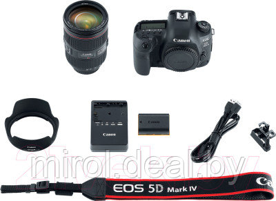Зеркальный фотоаппарат Canon EOS 5D Mark IV EF 24-105 f/4L IS II USM Kit (1483C030AA) - фото 10 - id-p219190156