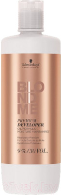 Эмульсия для окисления краски Schwarzkopf Professional BlondMe Premium Developer Oil Formula Maintaining 9% - фото 1 - id-p219190160