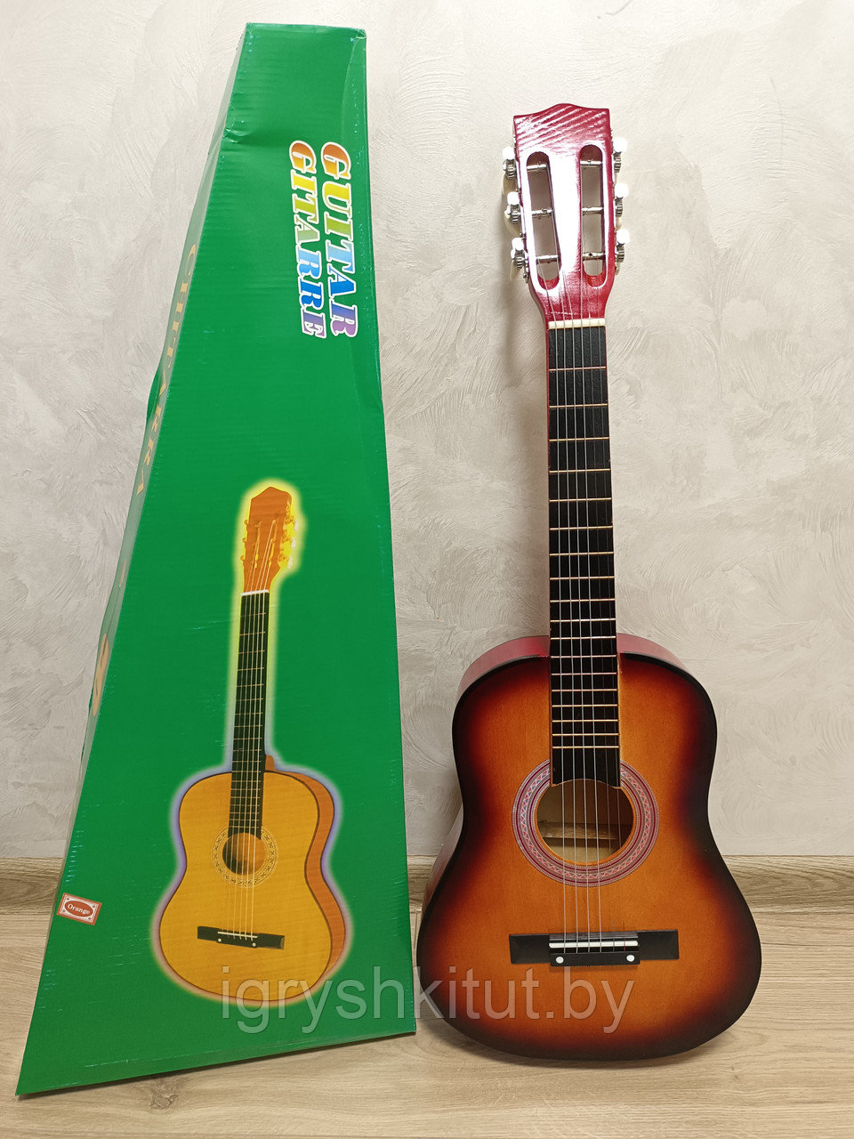 Детская гитара, 75 см, арт.5130 - фото 6 - id-p219203412
