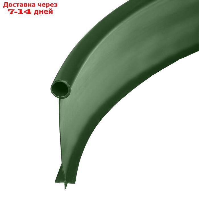 Лента бордюрная, 0.11 × 10 м, толщина 1 мм, пластиковая, оливковая, KANTA