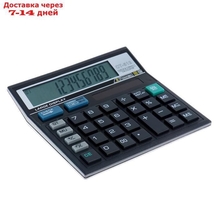 Калькулятор настольный, 12-разрядный, CT-512, двойное питание - фото 3 - id-p219075709