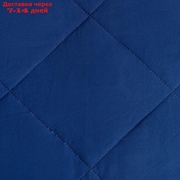 Покрывало LoveLife Евро Макси 240х210±5 см, цвет синий, микрофайбер, 100% п/э - фото 2 - id-p219075836