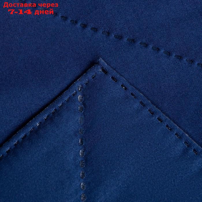 Покрывало LoveLife Евро Макси 240х210±5 см, цвет синий, микрофайбер, 100% п/э - фото 3 - id-p219075836