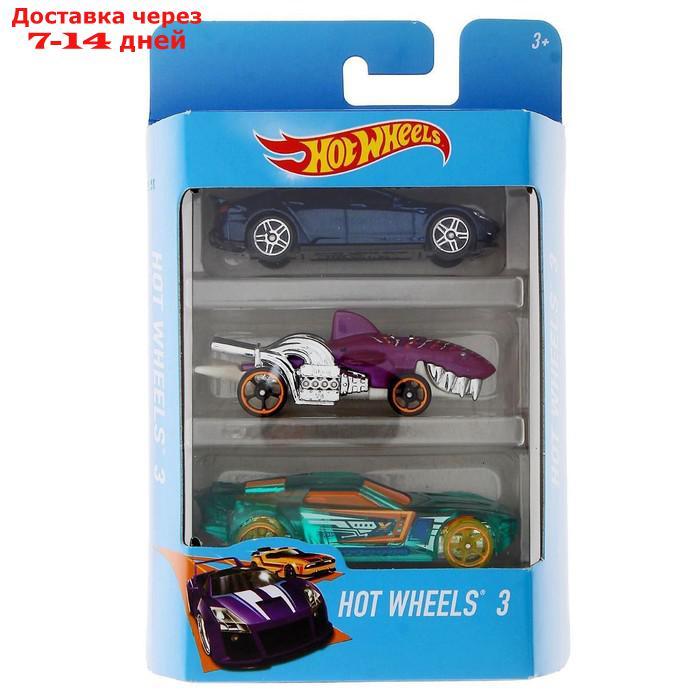 Набор машинок Hot Wheels, в наборе - 3 шт, МИКС - фото 10 - id-p219074884