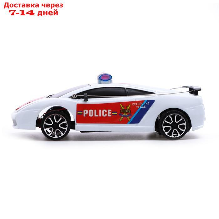 Машина радиоуправляемая "Полицейский патруль", работает от батареек, цвет бело-красный - фото 2 - id-p219075931