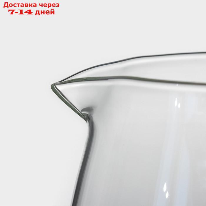 Чайник заварочный со стеклянным ситом Доляна "Бохо", 750 мл, 15×11×14 см - фото 3 - id-p219076005