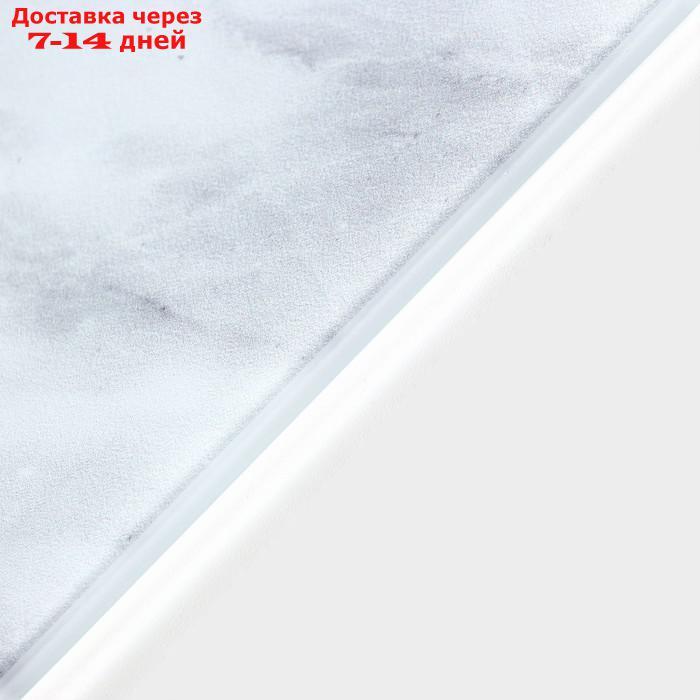 Доска разделочная Доляна "Белый мрамор", 30×20 см - фото 3 - id-p219075013