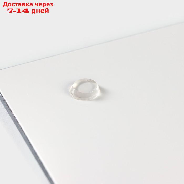 Доска разделочная Доляна "Белый мрамор", 30×20 см - фото 5 - id-p219075013
