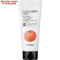 Пенка для умывания Tony Moly Clean Dew Red Grapefruit Foam Cleanser с экстрактом грейпфрута, 180 мл