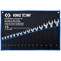 Набор ключей King Tony 12D15MRN (15 предметов)