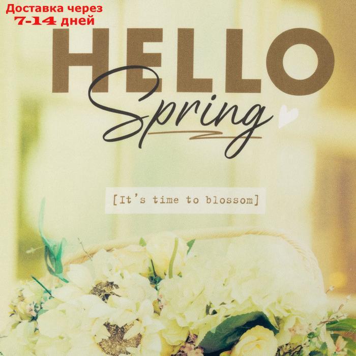 Набор подарочный "Hello spring" полотенце 40х73см, лопатка - фото 4 - id-p219074143