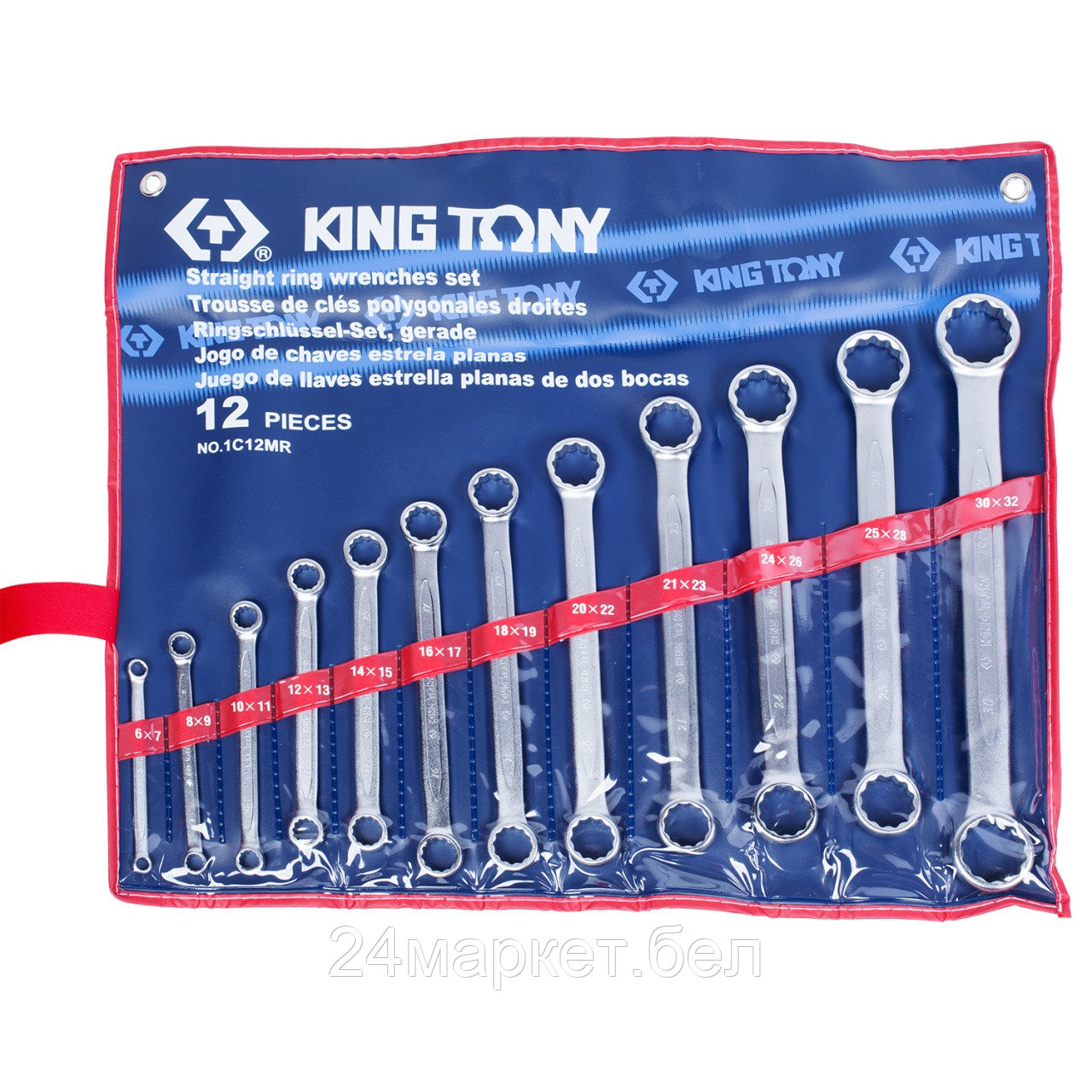 Набор ключей King Tony 1C12MR (12 предметов) - фото 1 - id-p219067254