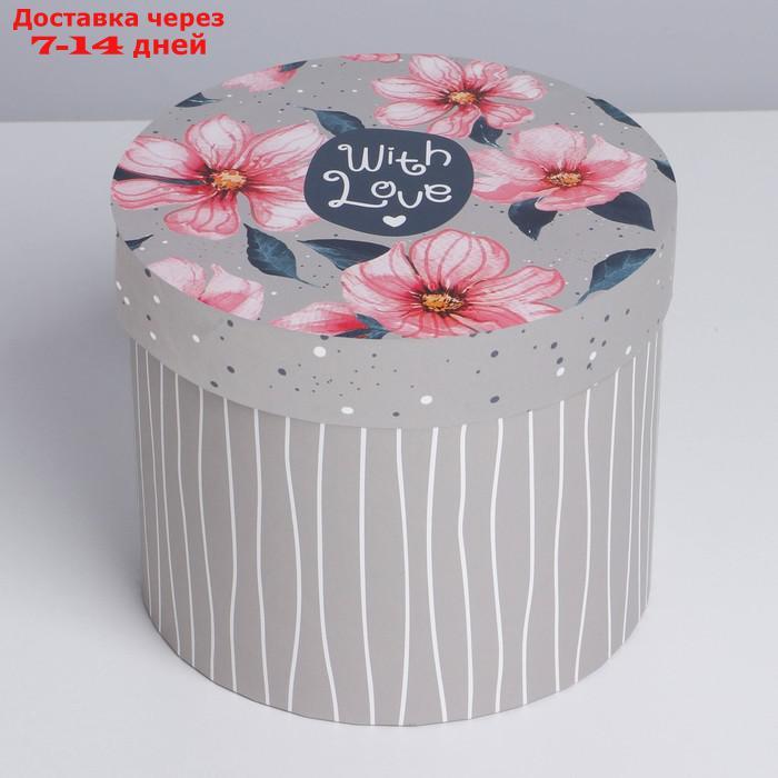 Набор подарочных коробок 5 в 1 "Цветы", 13 × 13,5 19.5 × 23 см - фото 7 - id-p219075357