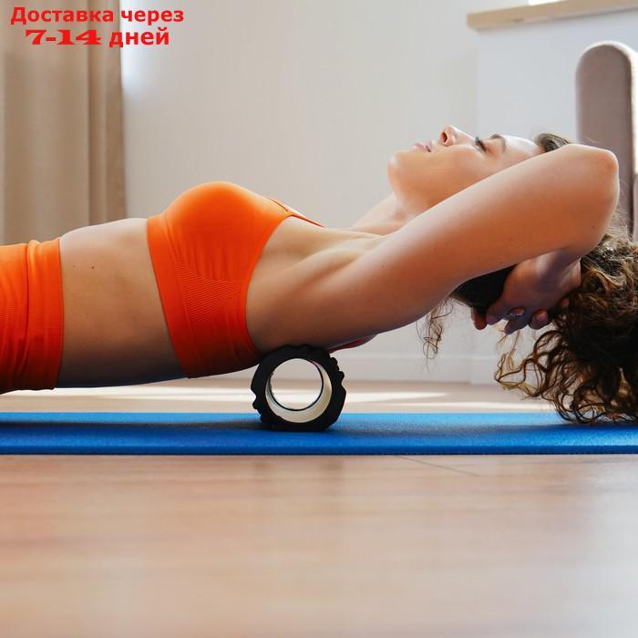 Роллер для йоги, массажный 30 х 10 см - фото 6 - id-p219074260