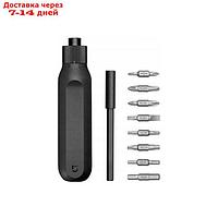 Отвертка Xiaomi Mi Ratchet Screwdriver (BHR4779GL), храповая, реверсивная, 16 в 1, черная