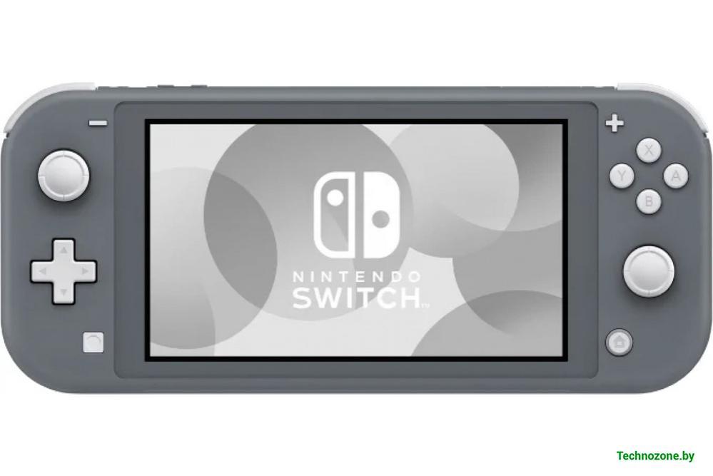 Игровая приставка Nintendo Switch Lite (серый) - фото 1 - id-p219131655