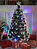 Искусственная светящаяся елка со свездой, Новогодняя светодиодная Елка 150 cм, фото 2
