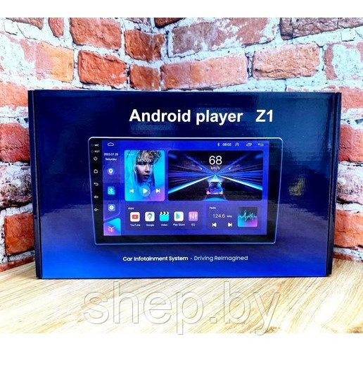 Автомагнитола Android Player Z1 Android / 9 дюймов / 2din / 2Gb/32Gb - фото 1 - id-p219208130