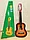 Детская струнная деревянная гитара 6 струн 75см 5130 разные цвета музыкальные инструменты, фото 3