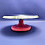 Металлическая подставка для торта/поворотный стол для кондитера на крутящейся ножке, -30.50 см, фото 3