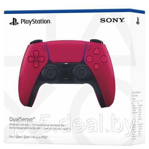 Sony Геймпад Sony DualSense Cosmic Red для PS5 (космический красный) / Джойстик PlayStation 5 - фото 1 - id-p219196949