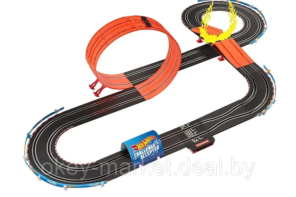 Гоночный трек Carrera GO! Hot Wheels 4,9 метра 62552 - фото 3 - id-p219210585