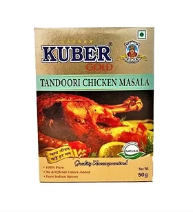 Смесь специй для курицы Тандури KUBER GOLD Tandoori Chicken Masala, 50г Индия