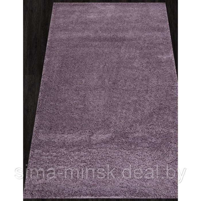 Ковёр прямоугольный Shaggy trend L001, размер 80x150 см, цвет light purple - фото 2 - id-p219211245